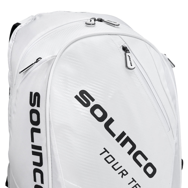 Mochila Solinco Preta e Branca
