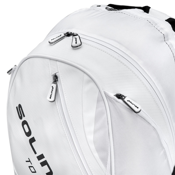 Mochila Solinco Preta e Branca