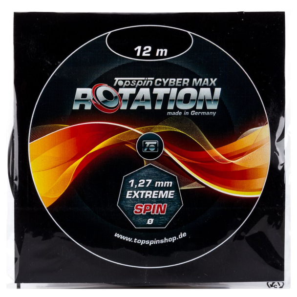 Corda Topspin Cyber Max Rotation 17L 1.27mm Preta - Set Individual