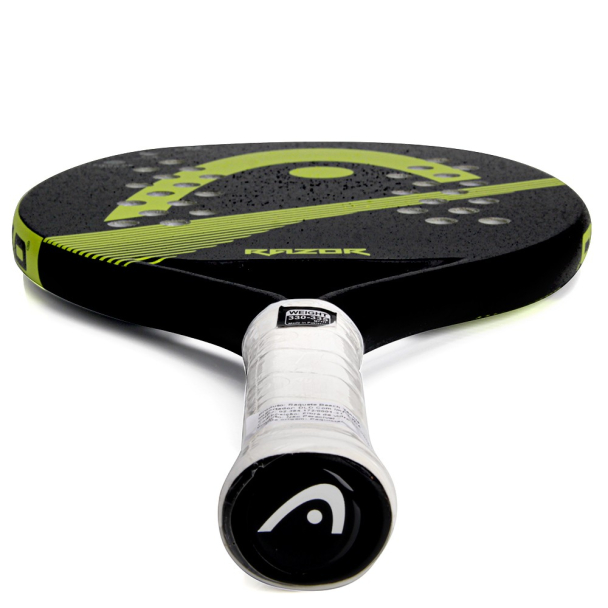 Raquete de Beach Tennis Head Razor Preta e Limão