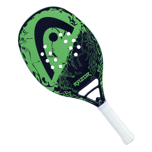 Raquete de Beach Tennis Head Razor Menta e Marinho