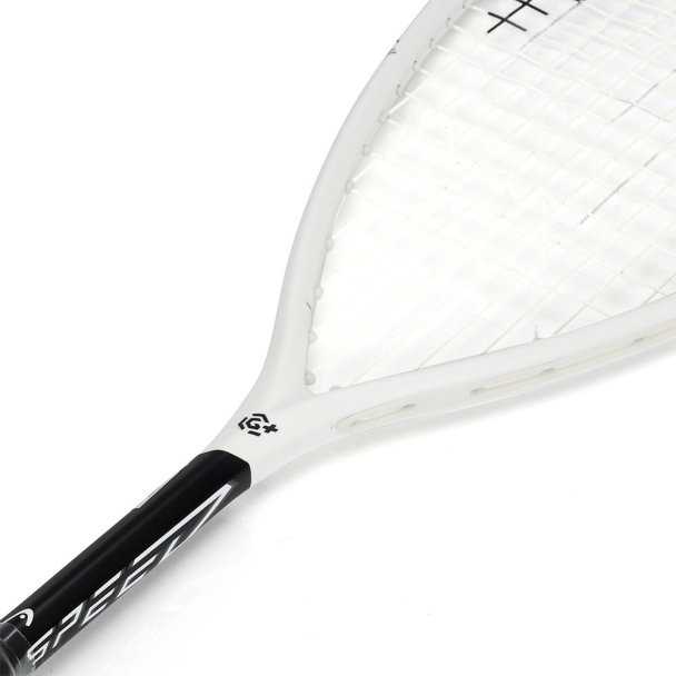 Raquete de Squash Head Graphene 360+ Speed 135 SB Branca e Preta