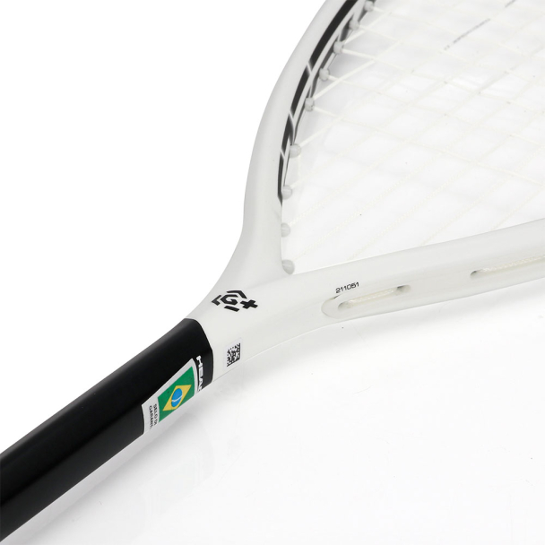 Raquete de Squash Head Graphene 360+ Speed 135 SB Branca e Preta