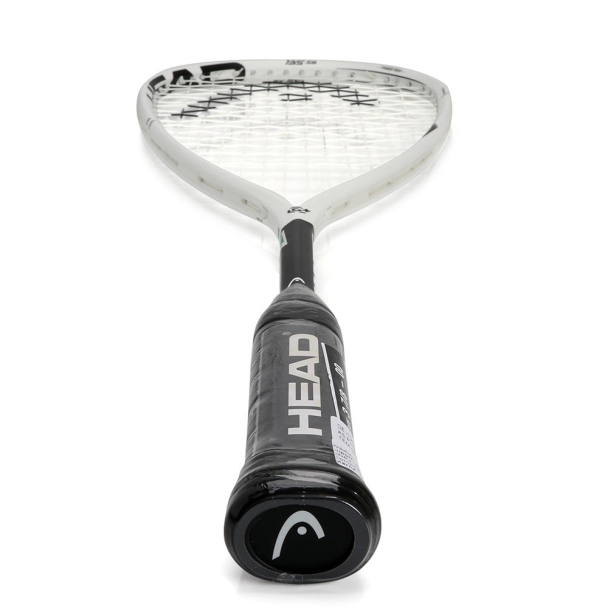 Raquete de Squash Head Graphene 360+ Speed 135 SB Branca e Preta