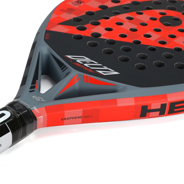 Raquete de Padel Head 360+ Delta Motion Cinza e Coral