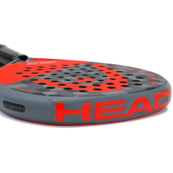Raquete de Padel Head 360+ Delta Motion Cinza e Coral