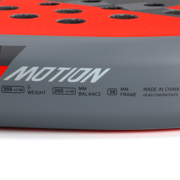 Raquete de Padel Head 360+ Delta Motion Cinza e Coral