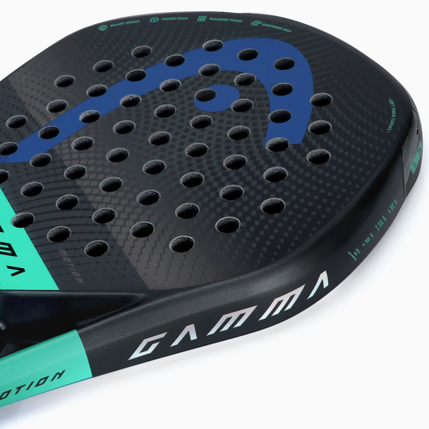 Raquete de Padel Head 360+ Gamma Motion Preta Azul e Verde