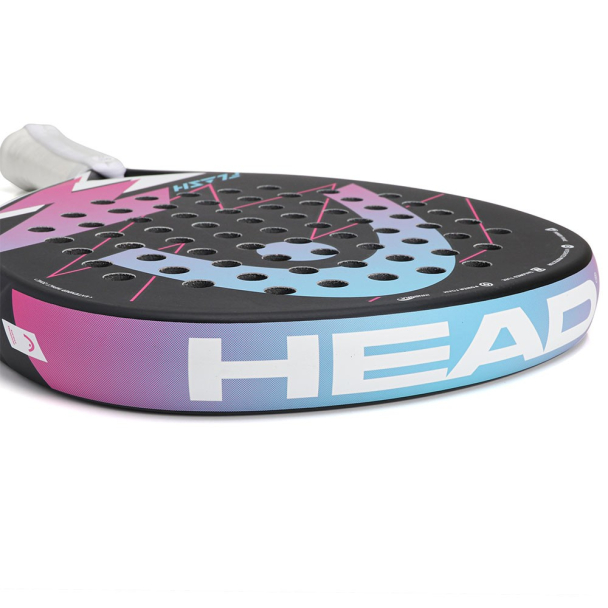 Raquete de Padel Head Flash Preta Roxa e Azul