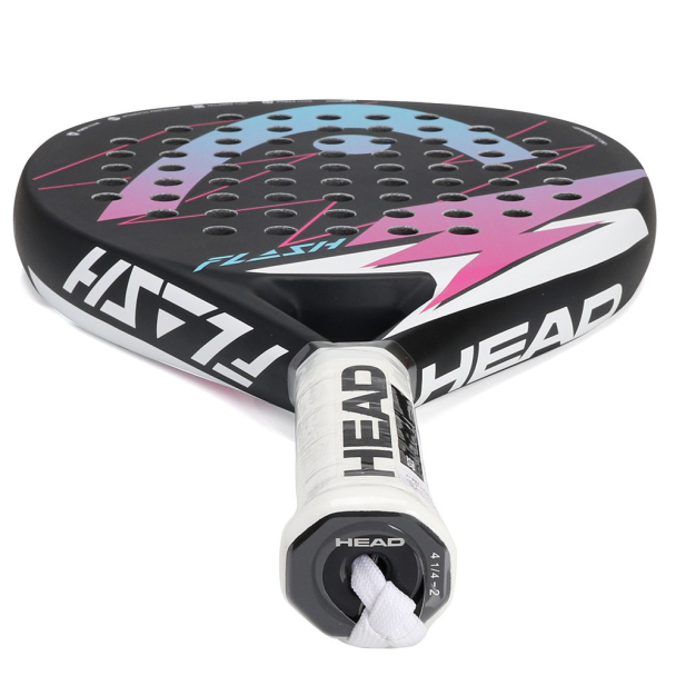 Raquete de Padel Head Flash Preta Roxa e Azul