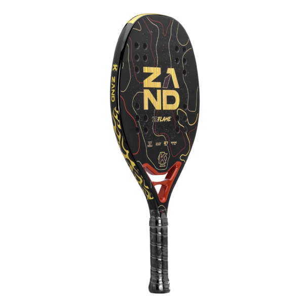 Raquete De Beach Tennis Zand Z Flame Kevlar 2026 - ProSpin.com.br