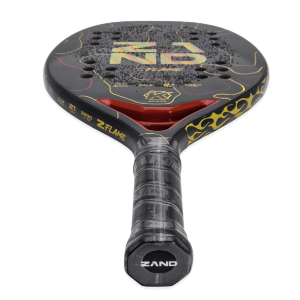 Raquete De Beach Tennis Zand Z Flame Kevlar 2026 - ProSpin.com.br