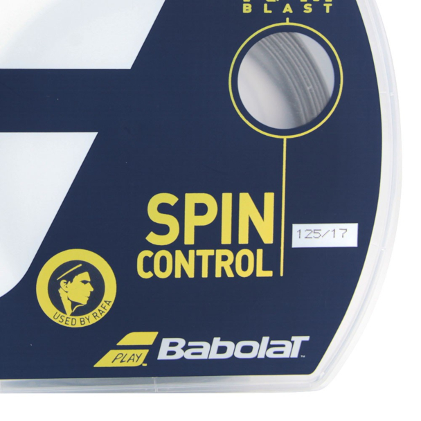 Corda Babolat RPM Blast 17L 1.25mm Preta - Set Individual