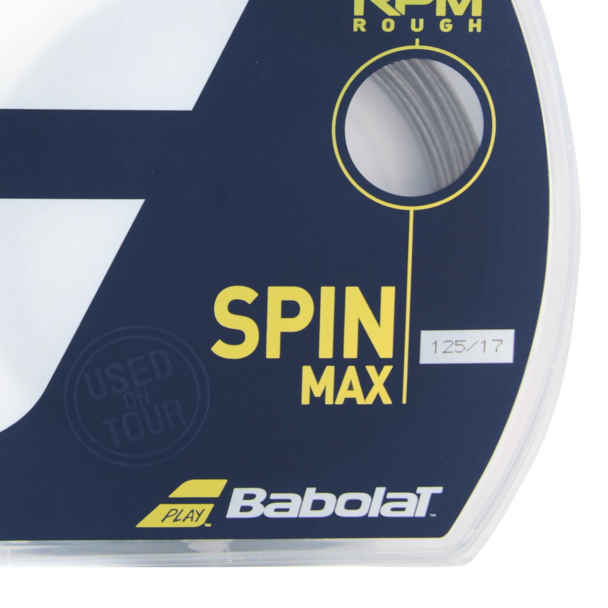 Corda Babolat RPM Rough 17L 1.25mm Preta - Set Individual
