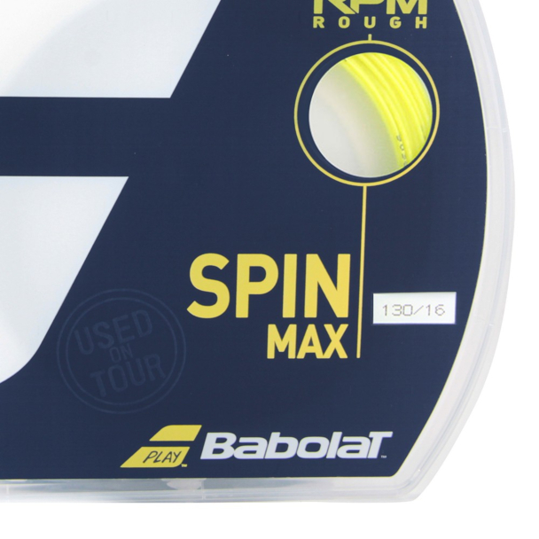 Corda Babolat RPM Rough 16L 1.30mm Amarela - Set Individual
