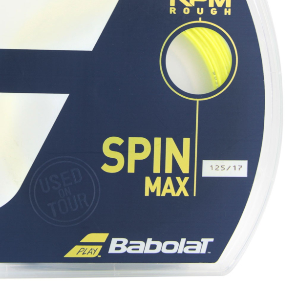 Corda Babolat RPM Rough 17L 1.25mm Amarela - Set Individual
