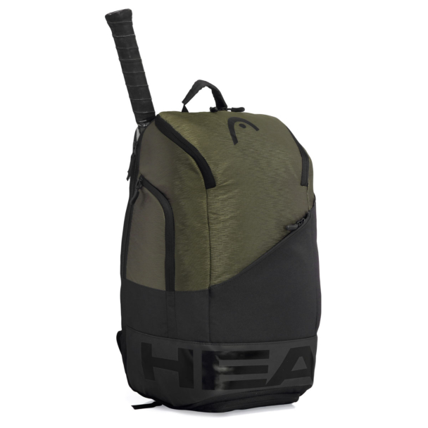 Mochila Head Pro X Preto e Verde Musgo