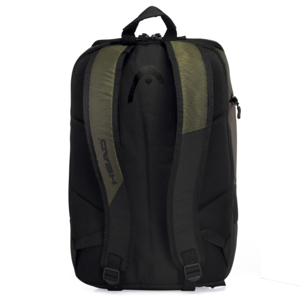 Mochila Head Pro X Preto e Verde Musgo