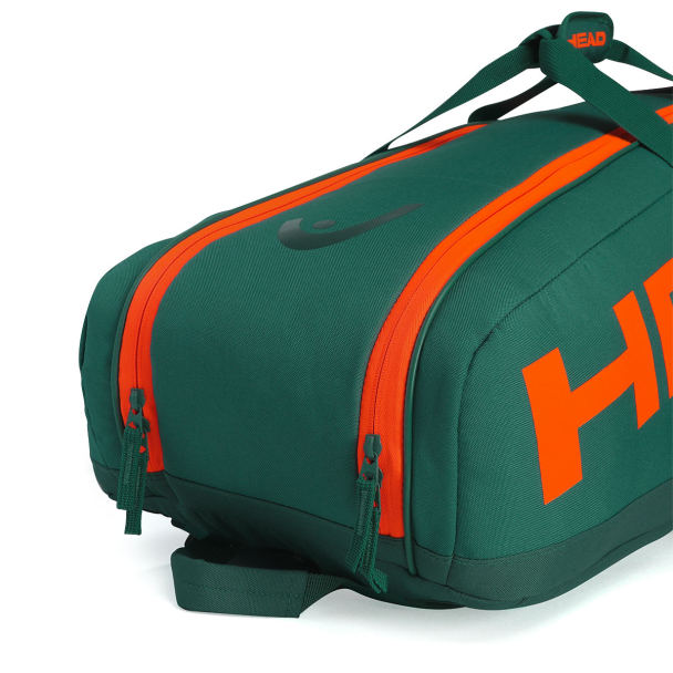 Raqueteira Head Pro X Large 9R Verde e Laranja