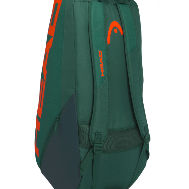 Raqueteira Head Pro X Large 9R Verde e Laranja