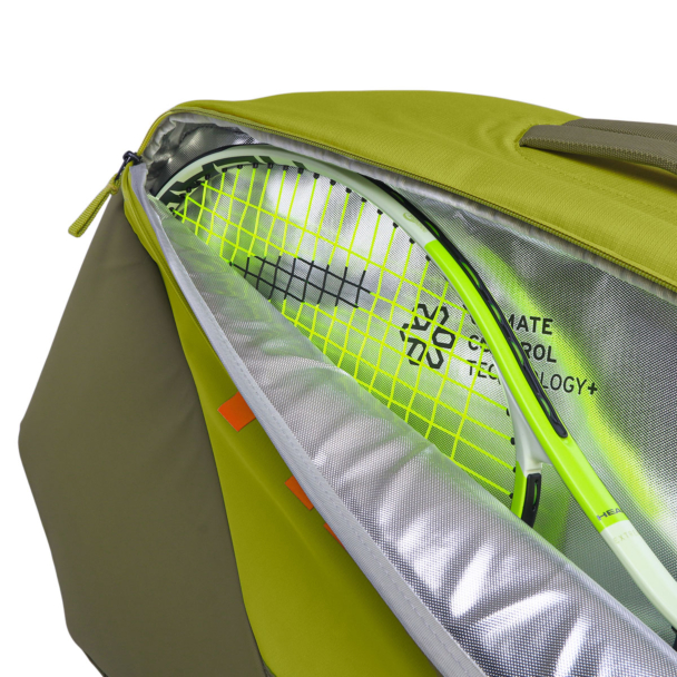 Raqueteira Head Pro X L 9R Verde - ProSpin.com.br