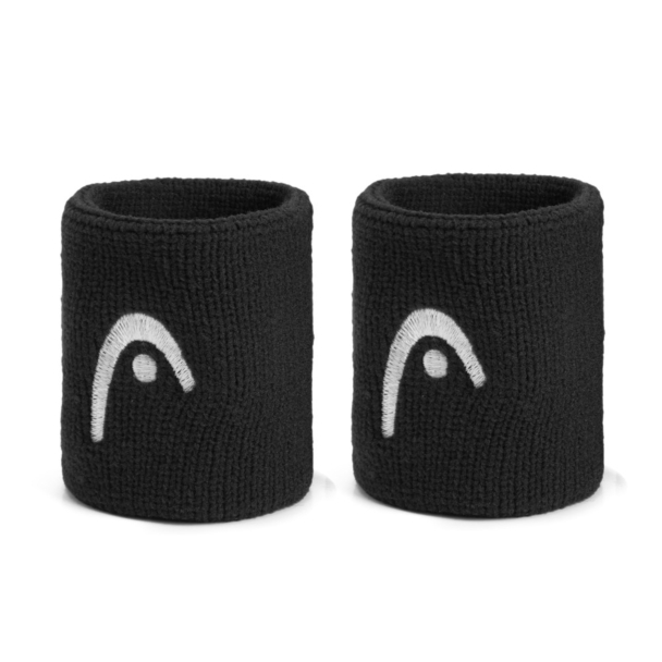 Munhequeira Head Curta 2.5 Logo Preta