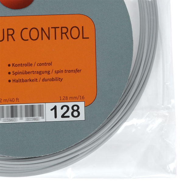 Corda Kirschbaum Pro Tour Control 16 1.28mm Set Individual Cinza