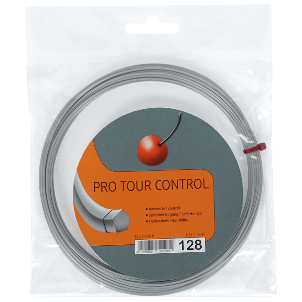 Corda Kirschbaum Pro Tour Control 16 1.28mm Set Individual Cinza