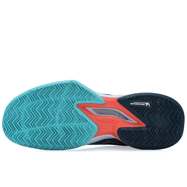Tênis Babolat Jet Mach 3 - Clay - Saibro - Azul - ProSpin.com.br