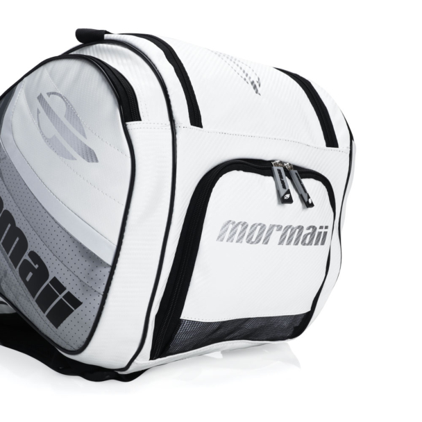 Raqueteira Mormaii Pro PU para Beach e Padel X10 Branca