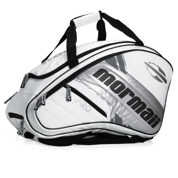 Raqueteira Mormaii Pro PU para Beach e Padel X10 Branca