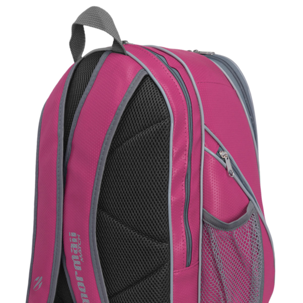 Mochila Mormaii Match Beach Tennis Rosa e Cinza