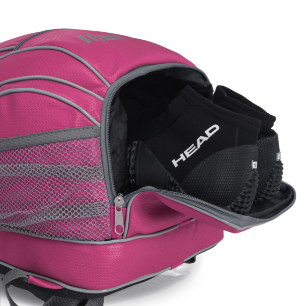 Mochila Mormaii Match Beach Tennis Rosa e Cinza
