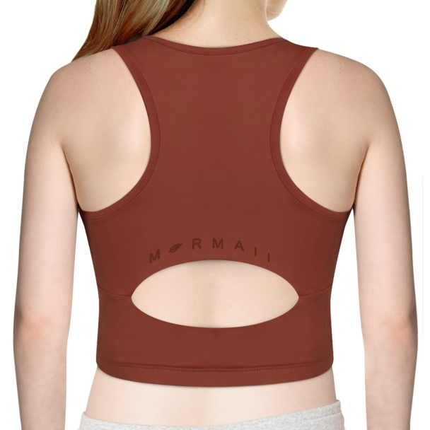 Top Cropped Mormaii Recorte Beach Sports Terracota