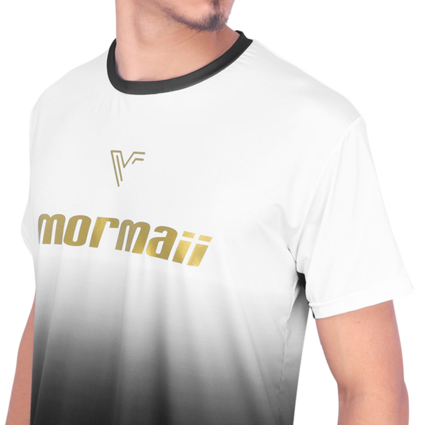 Camiseta Mormaii Beach Vini Font Branca e Preta