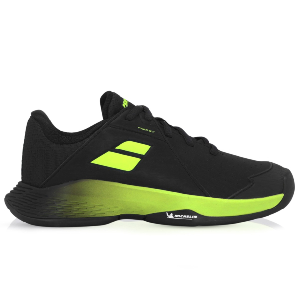 Tênis Babolat Propulse Junior 3 - Clay - Saibro - Preto e Limão
