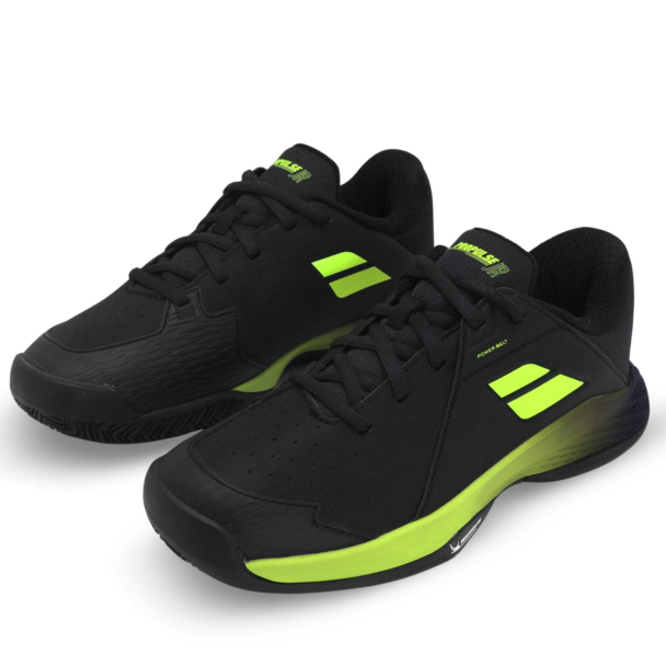 Tênis Babolat Propulse Junior 3 - Clay - Saibro - Preto e Limão