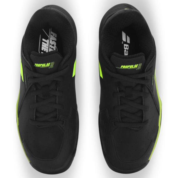Tênis Babolat Propulse Junior 3 - Clay - Saibro - Preto e Limão