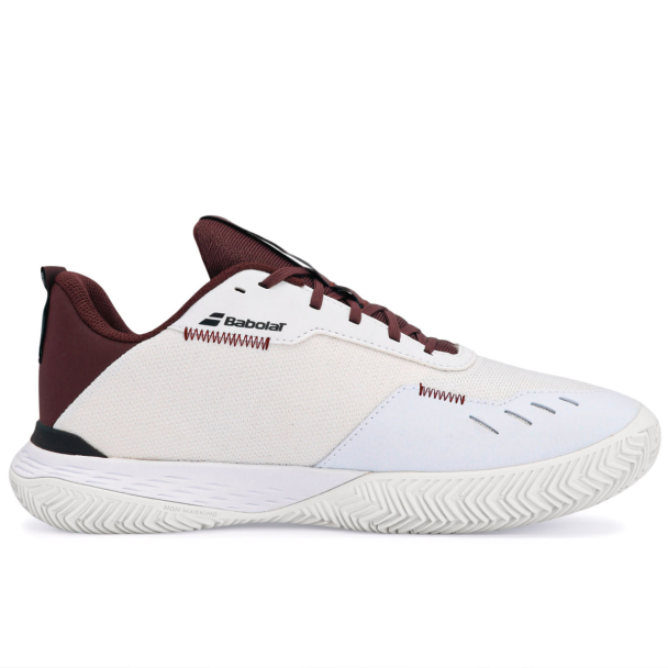 Tênis Babolat SFX EVO - Clay Saibro - Branco e Bordô