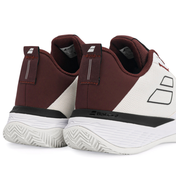 Tênis Babolat SFX EVO - Clay Saibro - Branco e Bordô