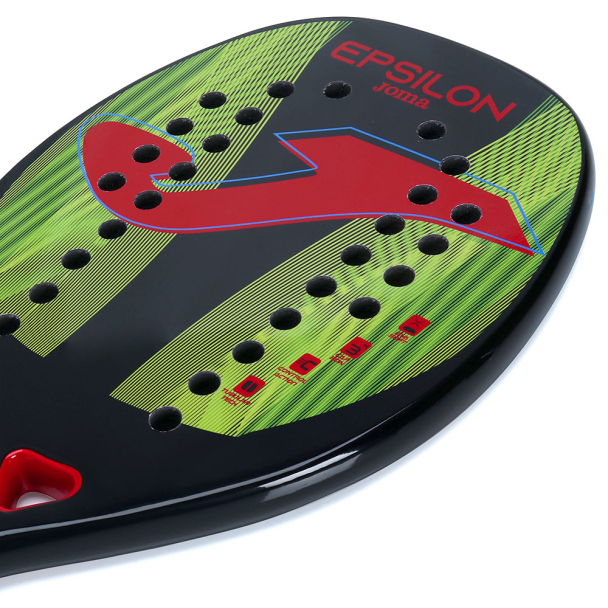 Raquete de Beach Tennis Joma Epsilon Pro Verde - Carbono 3k