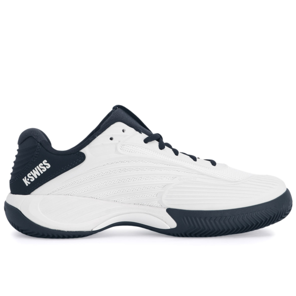 Tênis K-Swiss Hypercourt Express 3 - Clay Saibro - Branco e Azul