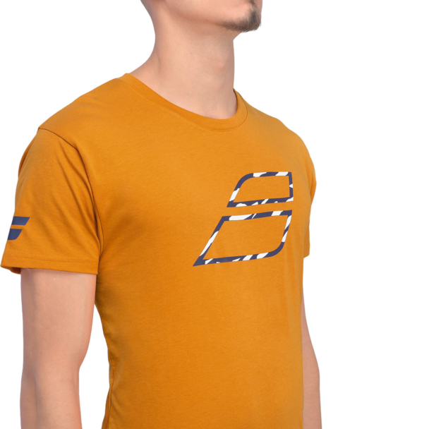 Camiseta Babolat Exercise Big Flag Tee Laranja