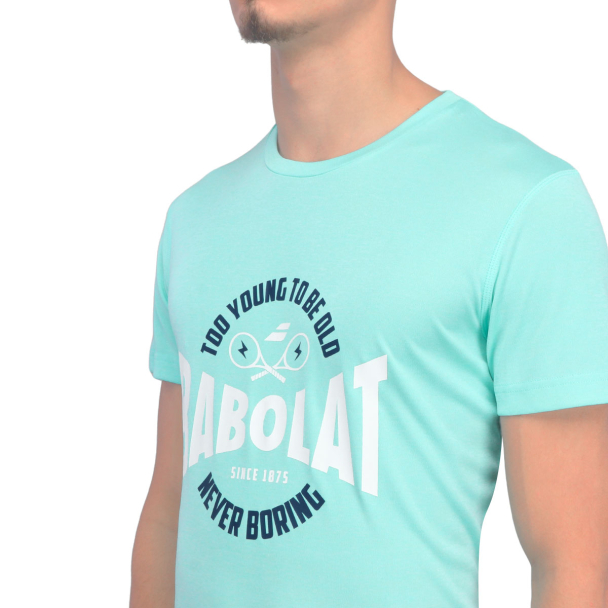 Camiseta Babolat Exercise Message Tee Azul