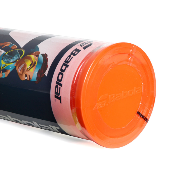 Bola Babolat Orange de Tênis Stage 2 e Beach Tennis - Pack com 03 Tubos