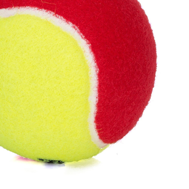 Bola De Tênis Babolat Felt X3 Vermelha Estágio 3