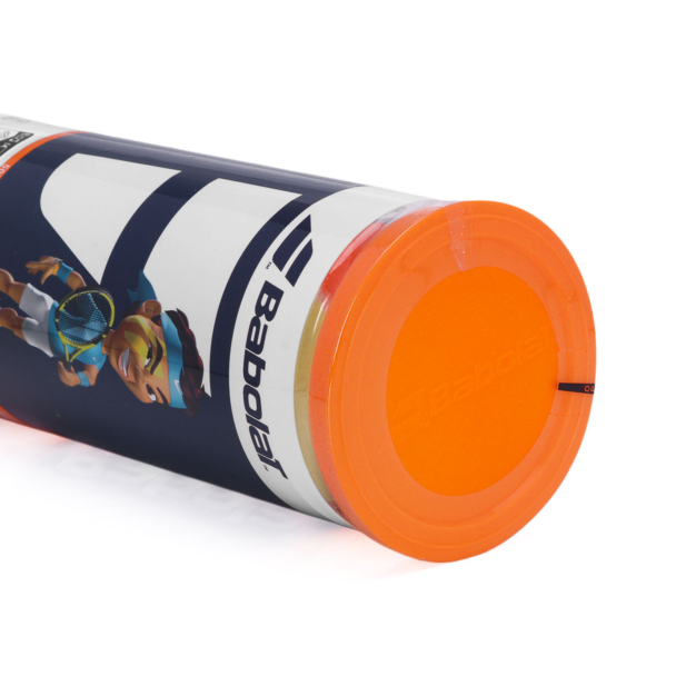 Bola Babolat Orange Tennis Stágio 2 e Beach Tennis Pack Com 03 Tubos
