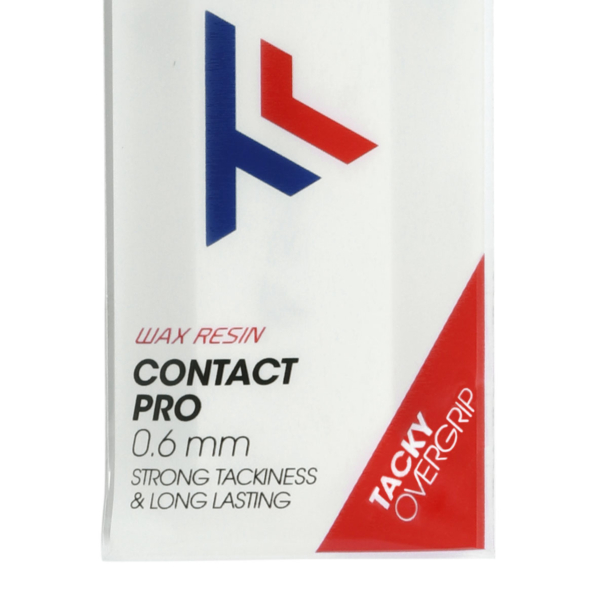 Overgrip TecniFibre Pro Contact 0.6mm Branco - Pack com 03 Unidades