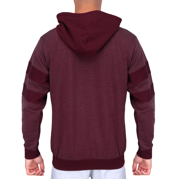 Blusão Mormaii de Moletom Impulse com Capuz Bordo