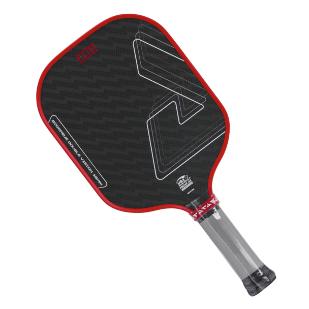 Raquete De Pickleball Joola Scorpeus Double Vision Vermelha 16mm